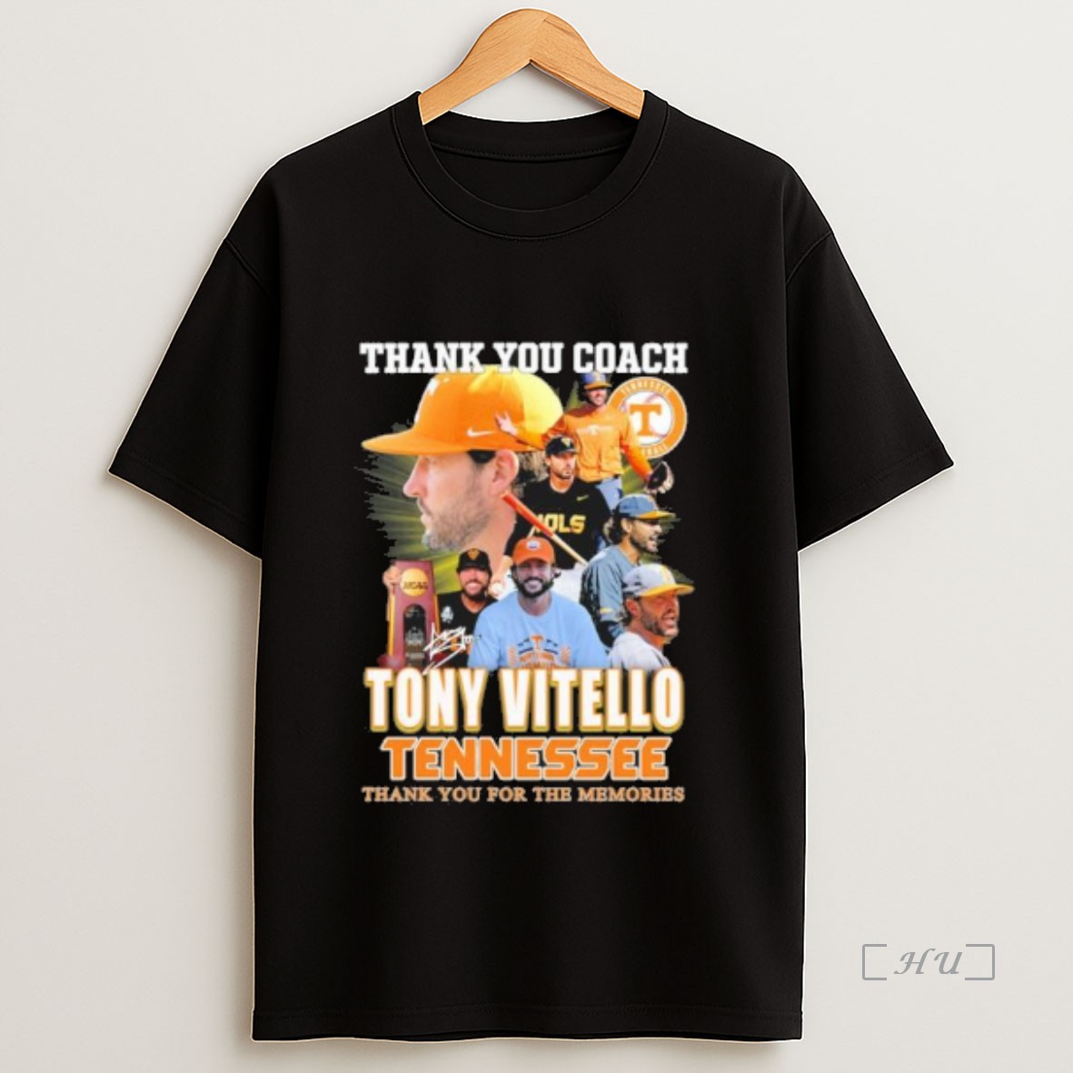 Officials Thank You Coach Tony Vitello Tennessee Volunteers Sweatshirt Tee Shirt