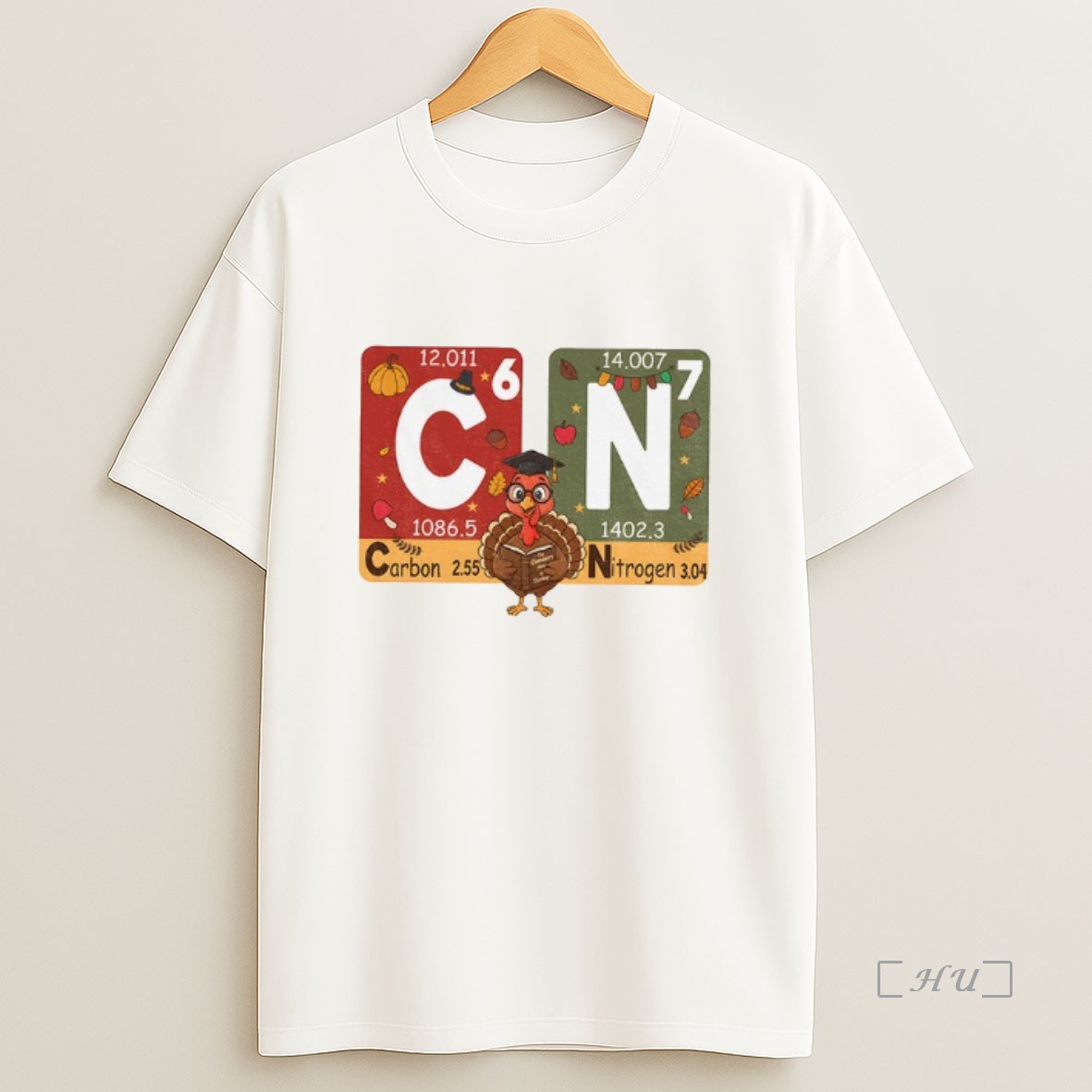 Officials Thanksgiving Carbon Nitrogen 67 Six Seven Meme Sweatshirt Tee Shirt