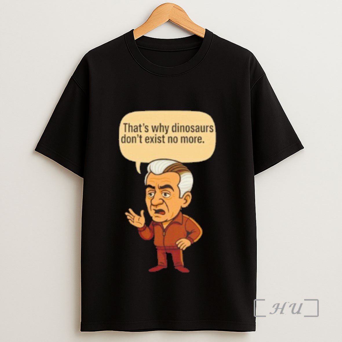 Officials Thats Why Dinosaurs Dont Exist No More Caricature Sweatshirt Tee Shirt