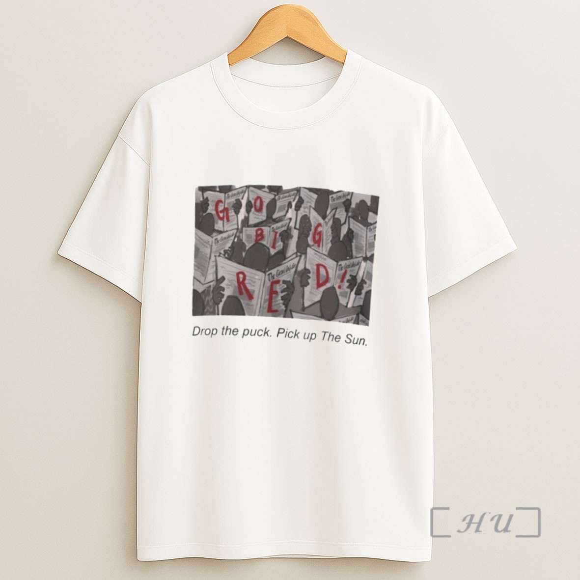 Officials The Cornell Sun Hockey Drop The Puck Pick Up The Sun Sweatshirt Tee Shirt