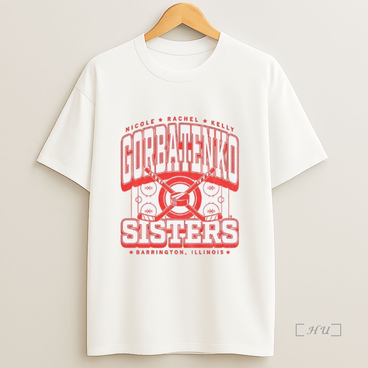 Officials The Gorbatenko Sisters Nicole Rachel Kelly Barrington Illinois Script Logo 2025 Sweatshirt Tee Shirt