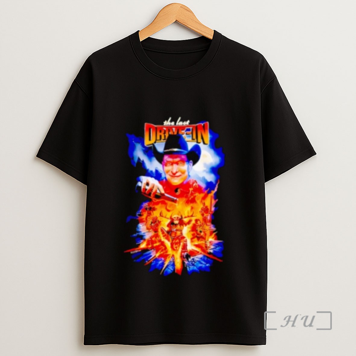 Officials The Last Drive In Joe Bob Briggs X Gwar Graphic Sweatshirt Tee Shirt