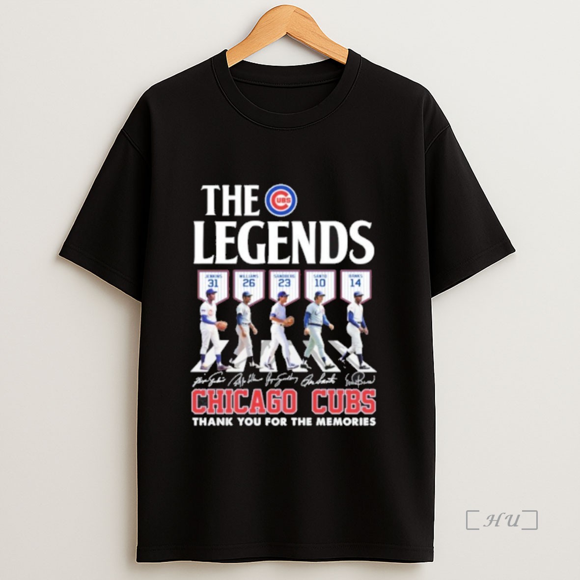 Officials The Legends Chicago Cubs Abbey Road Sweatshirt Tee Shirt