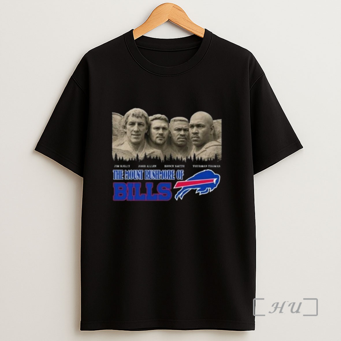 Officials The Mount Rushmore Of Buffalo Bills Legends 2025 Long Sleve Sweatshirt Tee Shirt