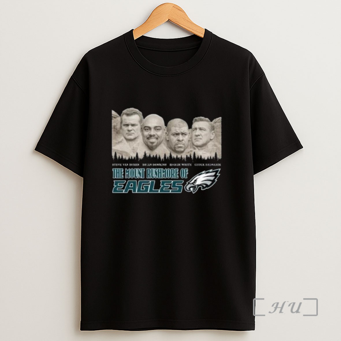 Officials The Mount Rushmore Of Philadelphia Eagles Legends 2025 Long Sleve Sweatshirt Tee Shirt