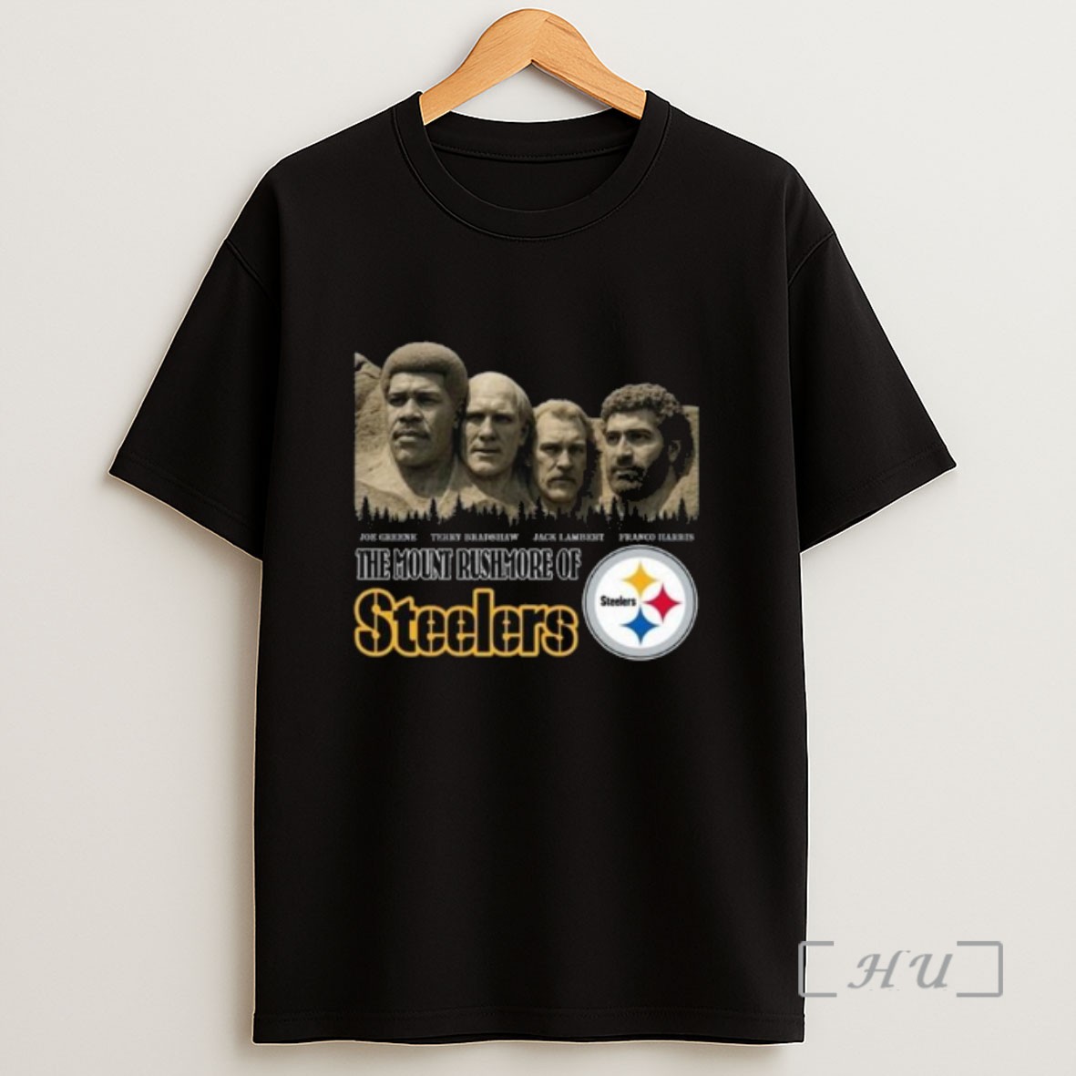 Officials The Mount Rushmore Of Pittsburgh Steelers Legends 2025 Long Sleve Sweatshirt Tee Shirt