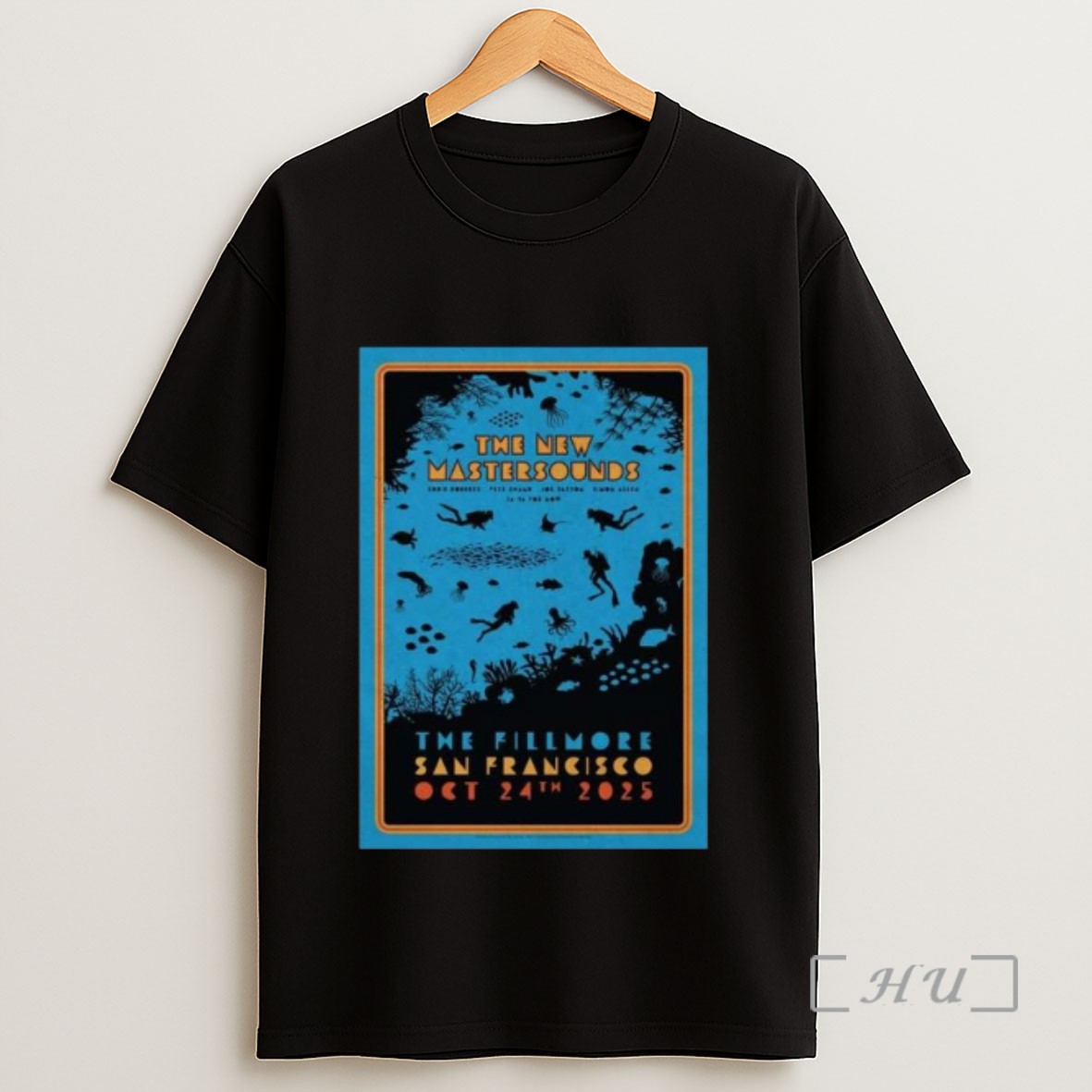 Officials The New Mastersounds The Fillmore San Francisco Long Sleve Sweatshirt Tee Shirt