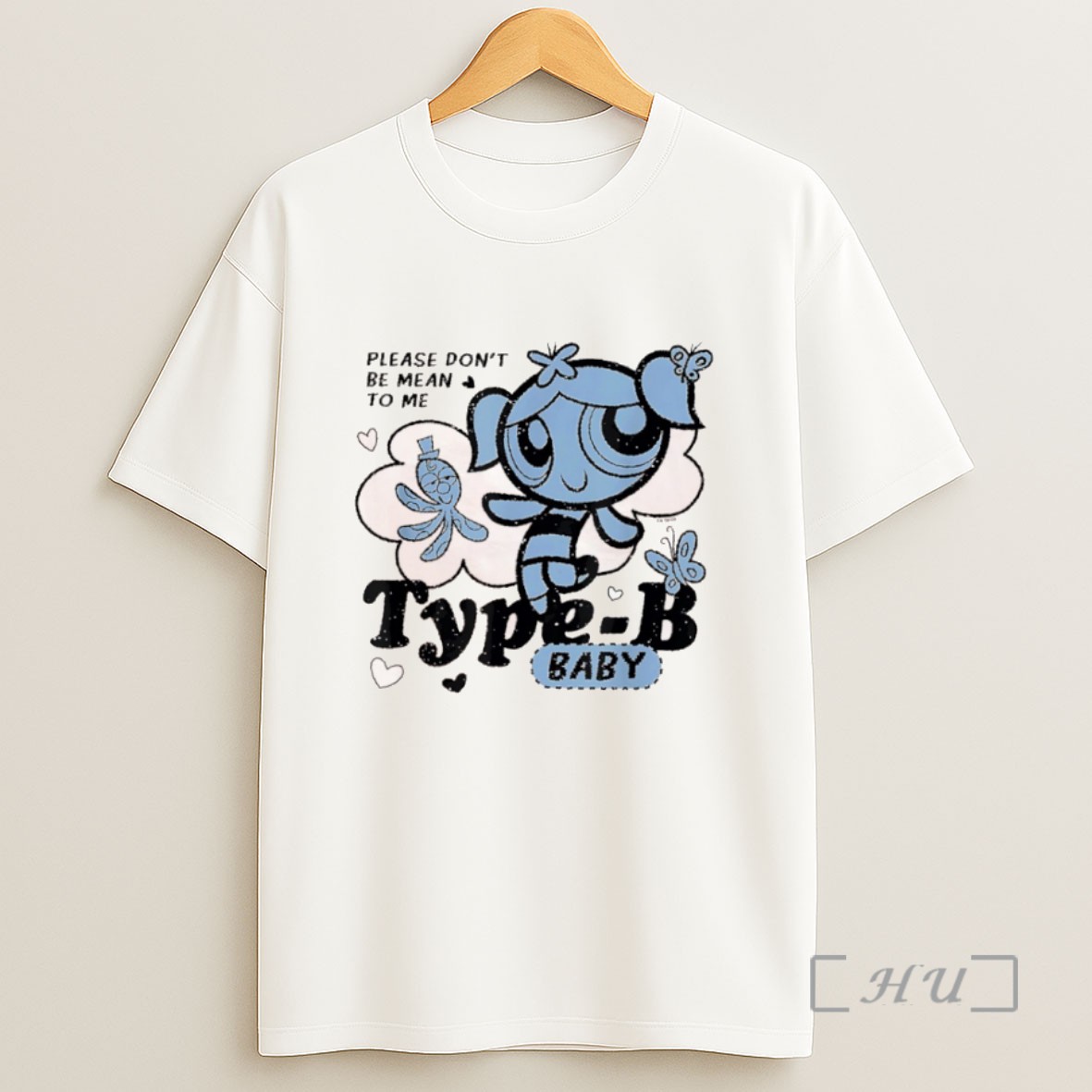 Officials The Powerpuff Girls Type B Baby Dont Be Mean To Me Sweatshirt Tee Shirt