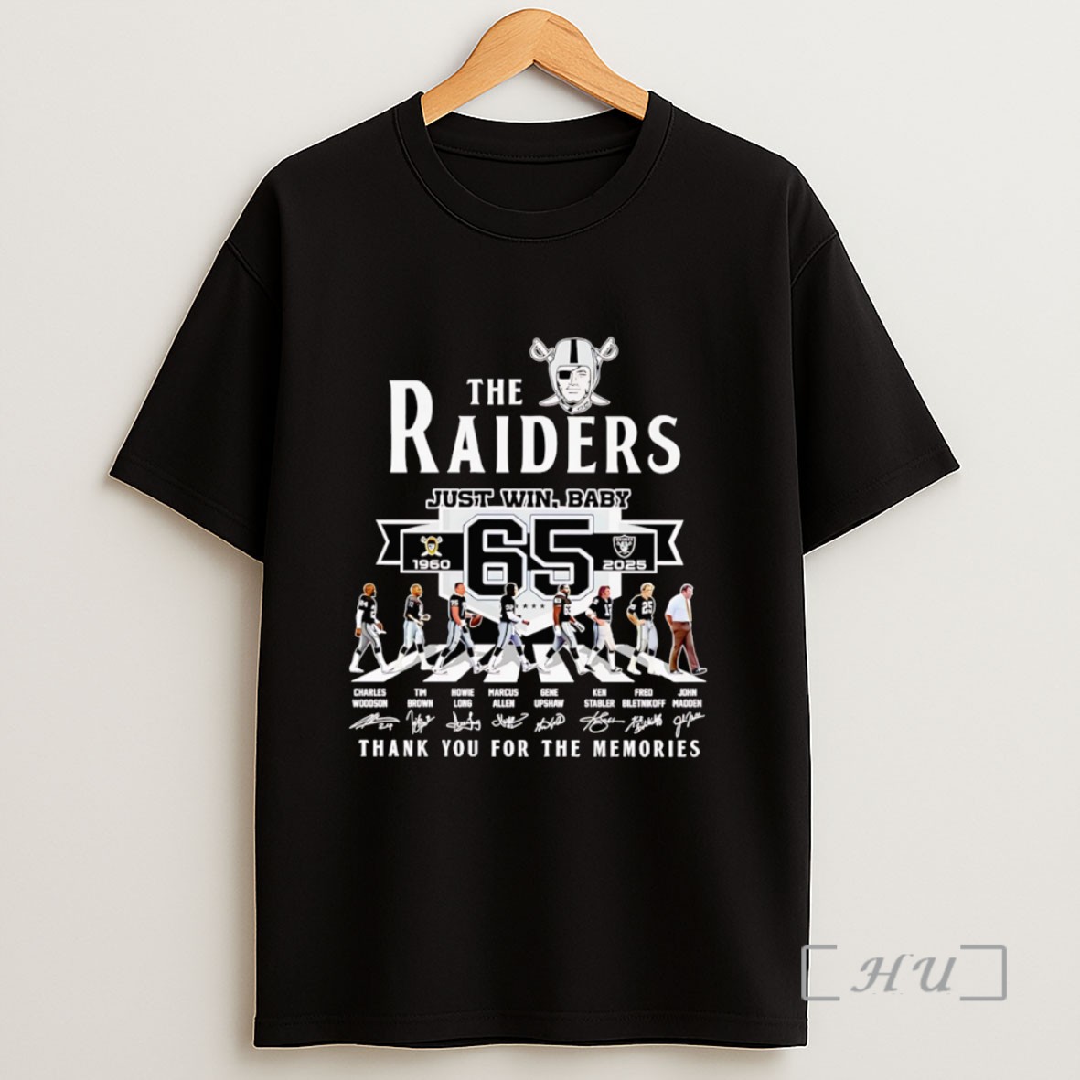 Officials The Raiders Just Win Baby 1960 2025 Thank You For The Memories Sweatshirt Tee Shirt