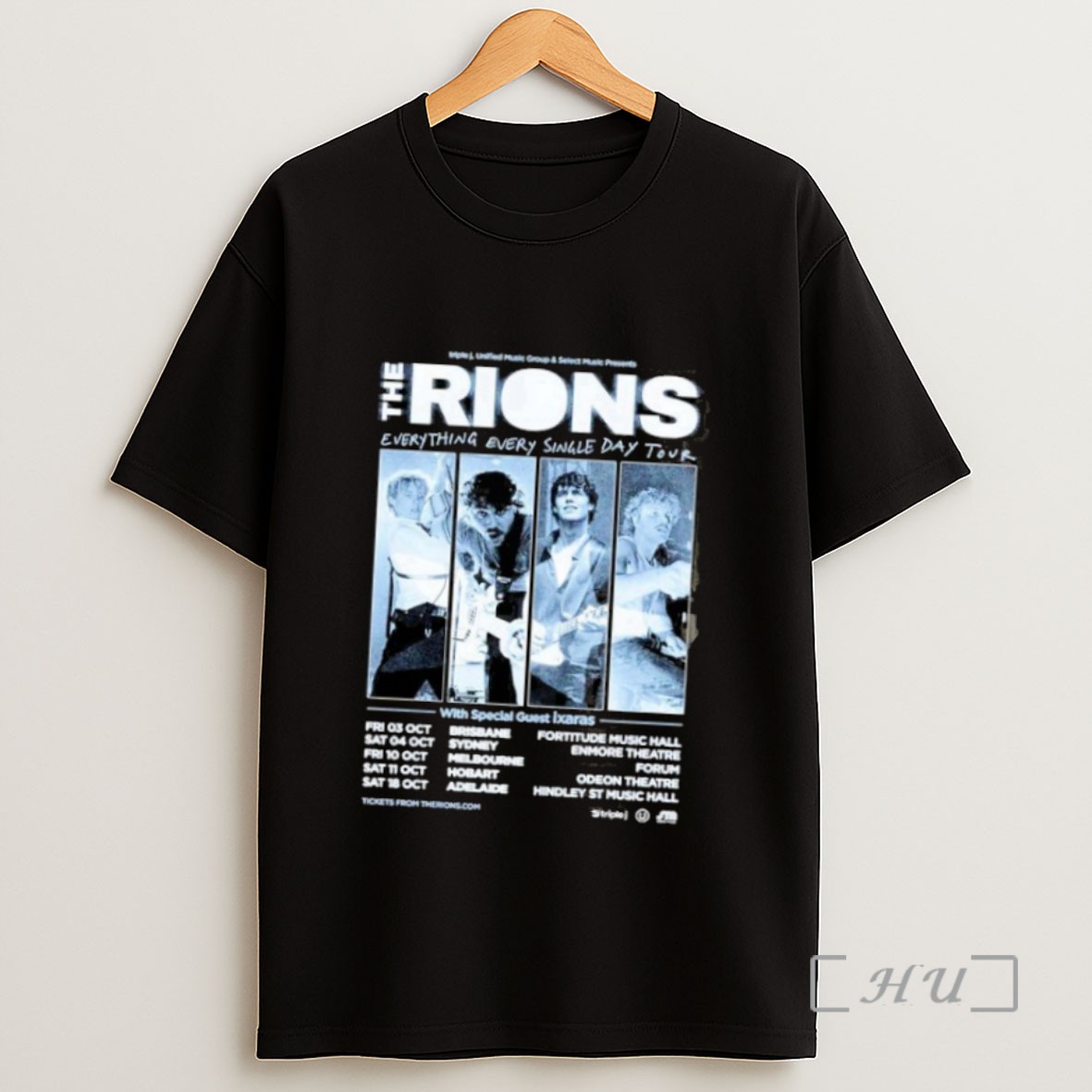 Officials The Rions Everything Every Single Day Tour In Brisbane Sydney Melbourne Hobart Adelaide Australia October 2025 Sweatshirt Tee Shirt