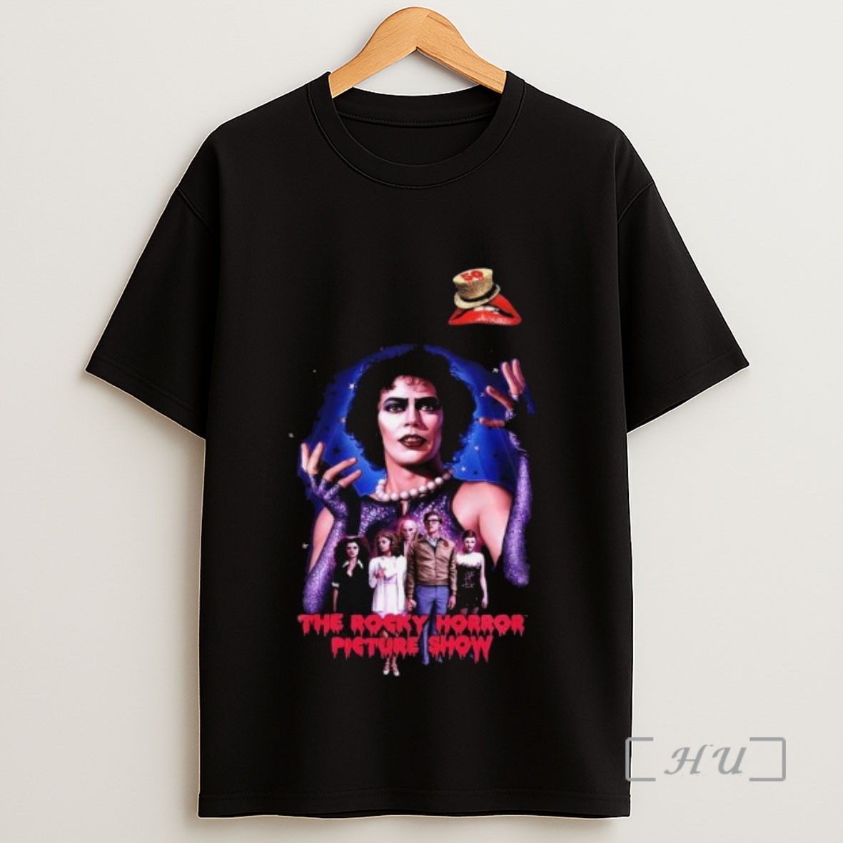 Officials The Rocky Horror Picture Show 50th Anniversary Long Sleve Sweatshirt Tee Shirt