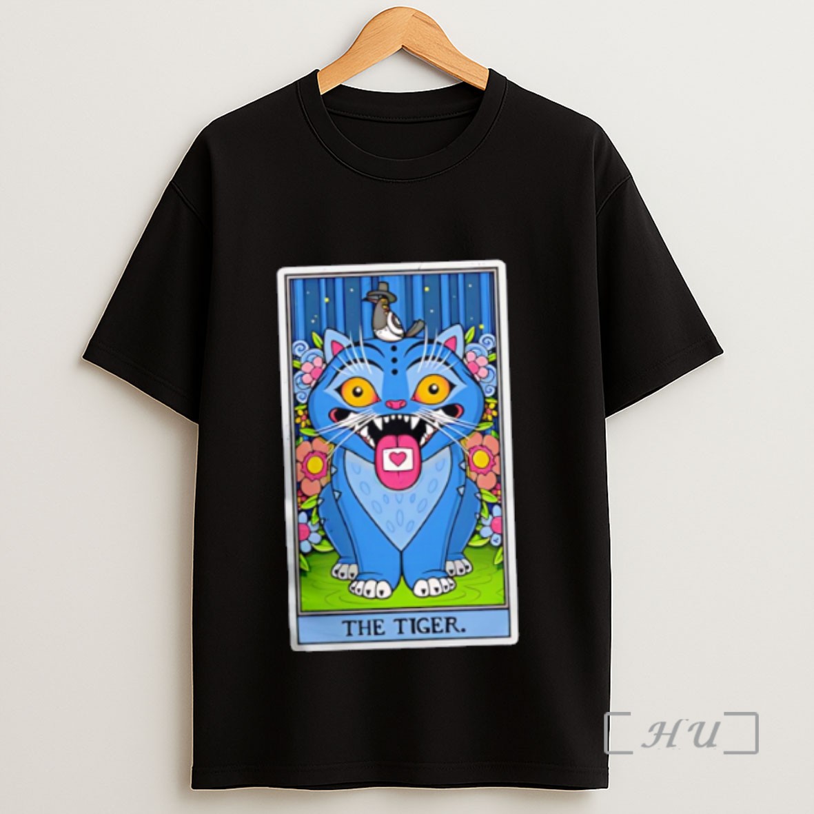Officials The Tiger Tarot Card Heart Cute Sweatshirt Tee Shirt