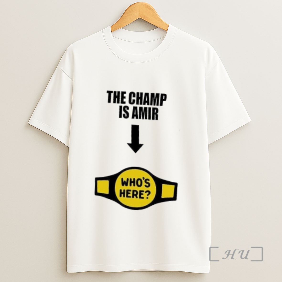 Officials The Champ Is Amir Ornaments Sweatshirt Tee Shirt