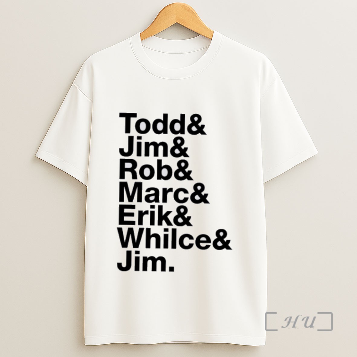 Officials Todd Jim Rob Marc Erik Whilce Jim Sweatshirt Tee Shirt