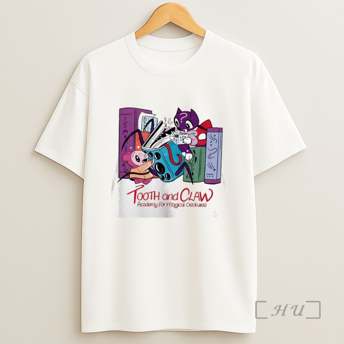 Officials Tooth And Claw Academy Of Magical Creatures Sweatshirt Tee Shirt