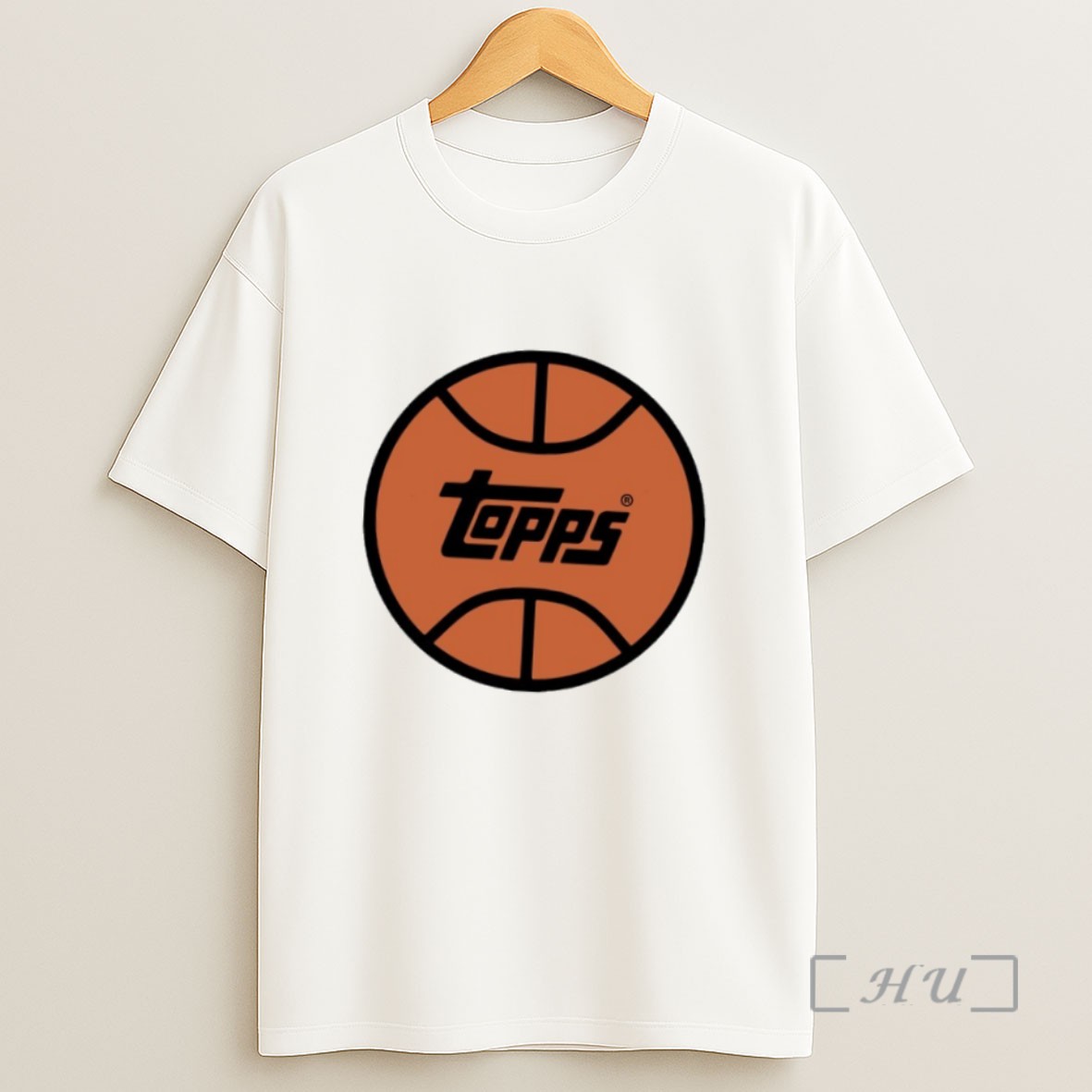 Officials Topps Basketball Logo Sweatshirt Tee Shirt