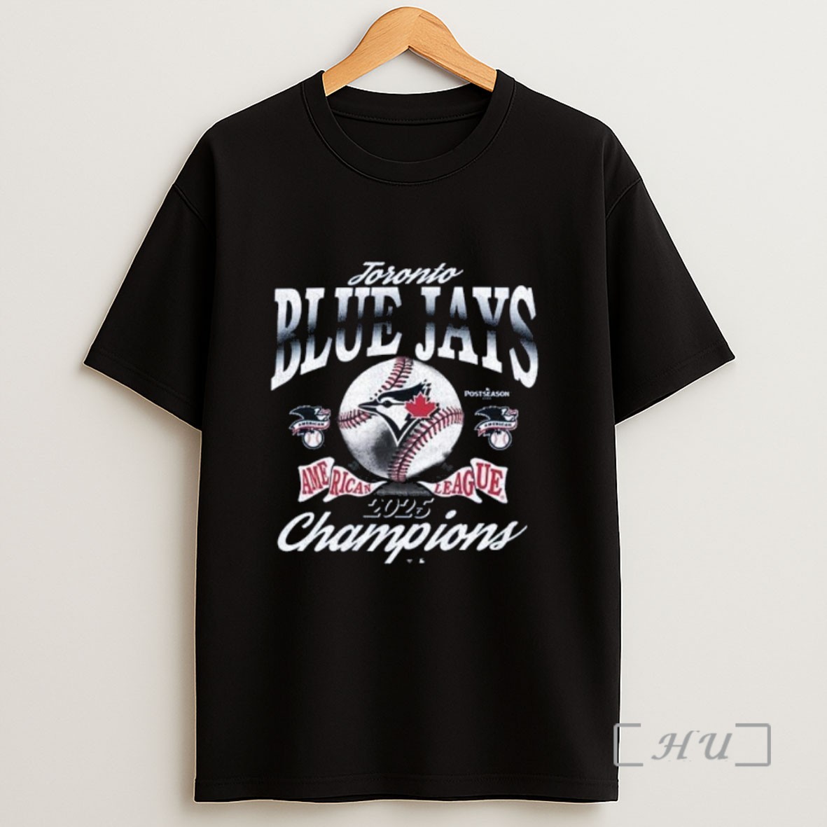 Officials Toronto Blue Jays 2025 American League Champions Franklin Long Sleve Sweatshirt Tee Shirt