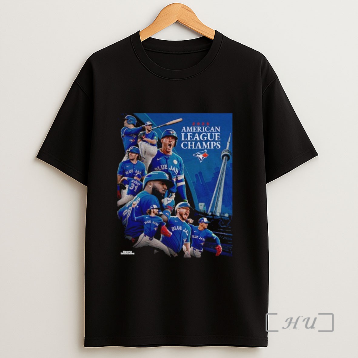 Officials Toronto Blue Jays American League Champs Sports Illustrated Mlb Baseball Sweatshirt Tee Shirt