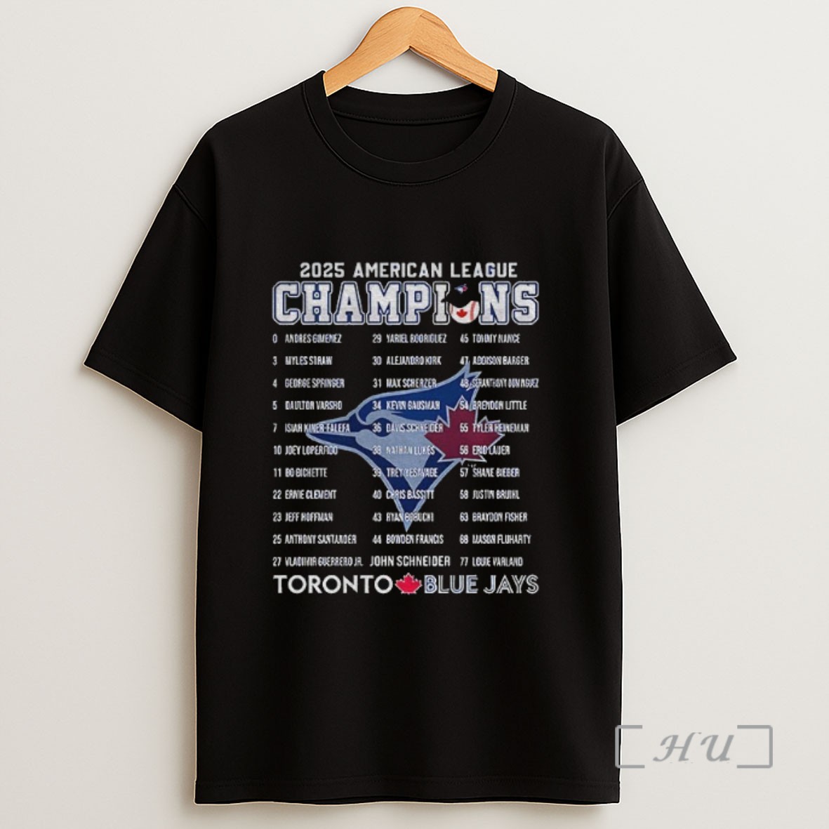 Officials Toronto Blue Jays Mlb Baseball 2025 American League Champions Series Sweatshirt Tee Shirt