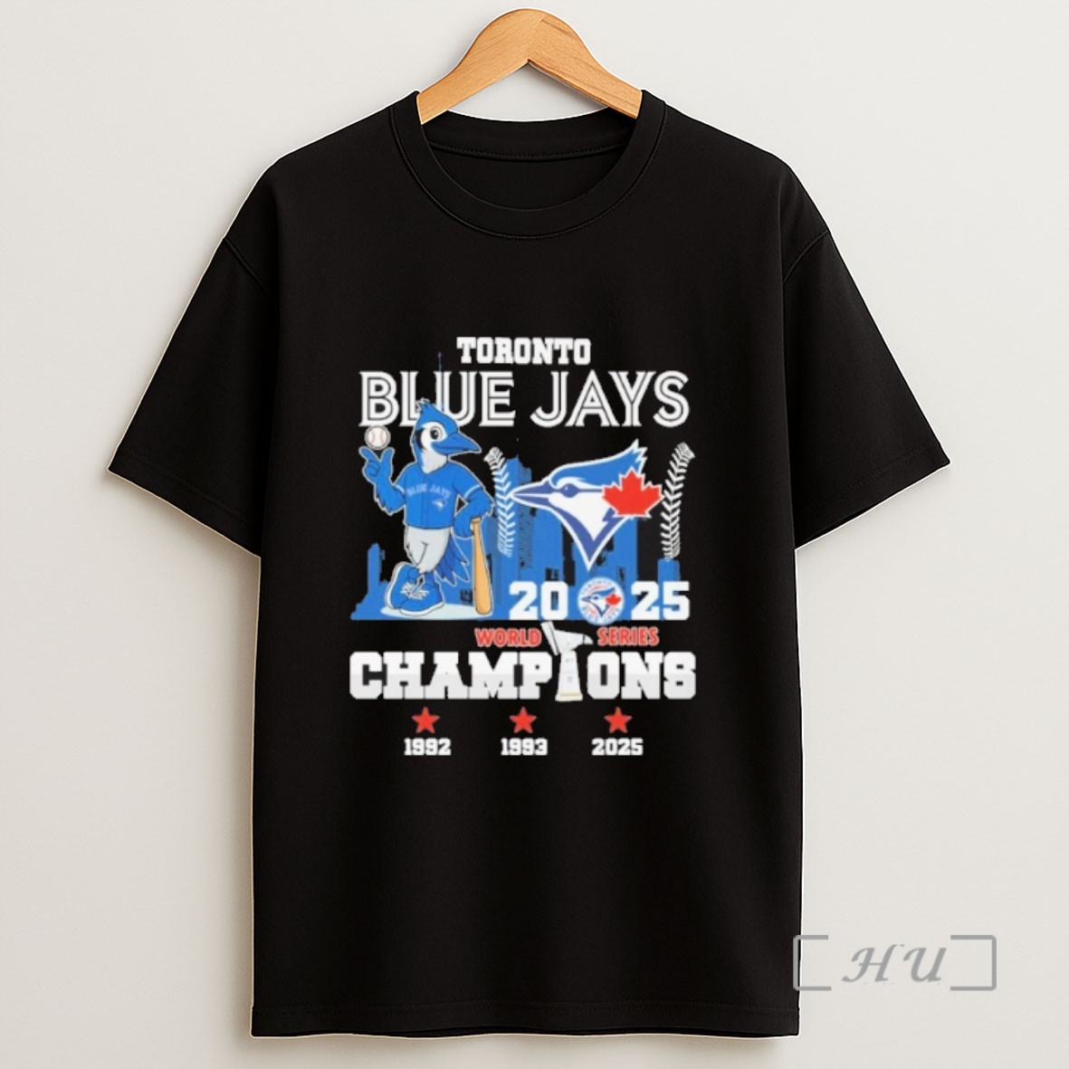 Officials Toronto Blue Jays Mascot 2025 World Series Champions Sweatshirt Tee Shirt