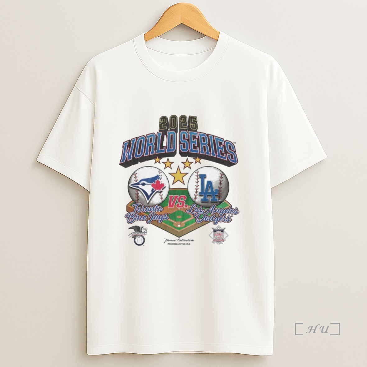 Officials Toronto Blue Jays Vs Los Angeles Dodgers World Series 2025 Mlb Sweatshirt Tee Shirt