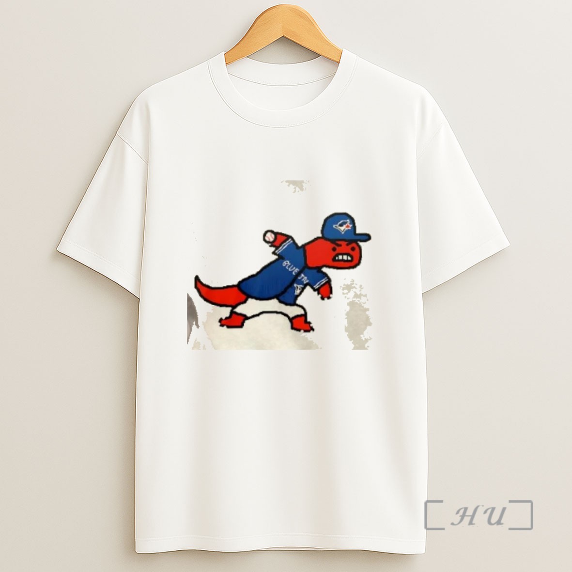 Officials Toronto Blue Jays X Toronto Raptors Sports 2 Sided Sweatshirt Tee Shirt