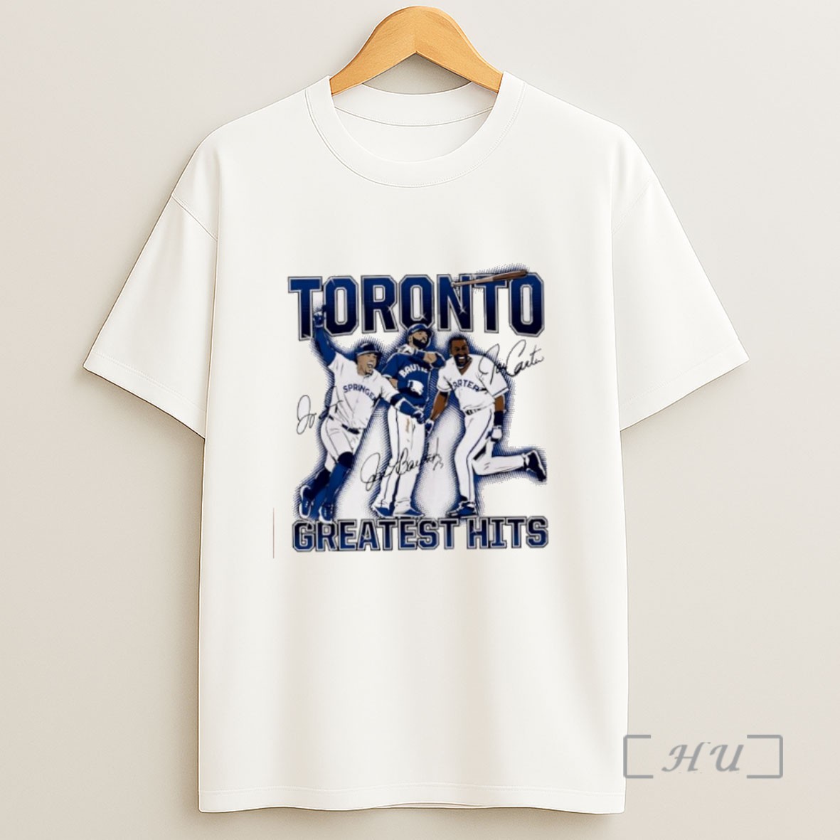 Officials Toronto Greatest Hits George Springer Jose Bautista Joe Carter Toronto Blue Jays Sweatshirt Tee Shirt