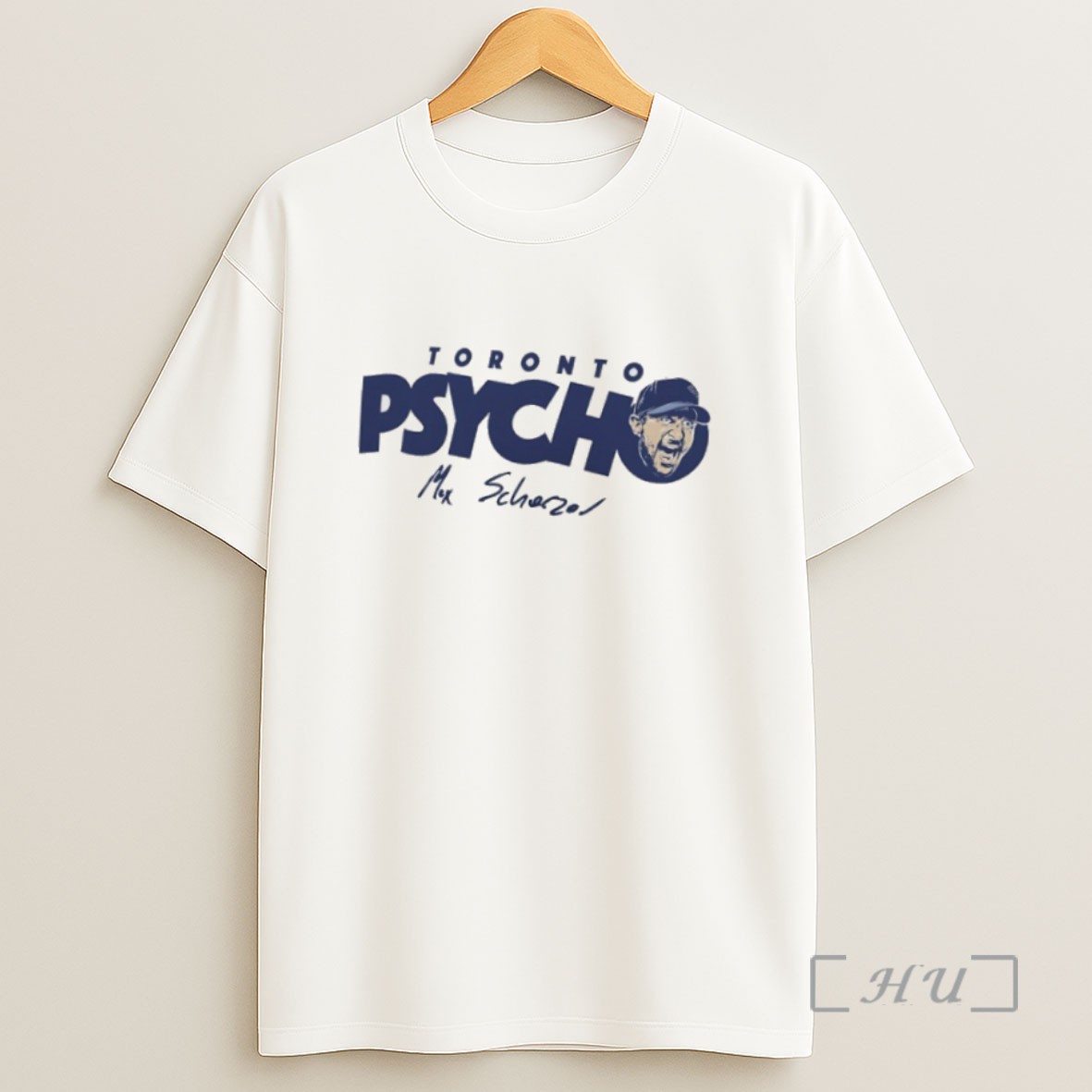 Officials Toronto Psycho Max Scherzer Toronto Blue Jays World Series Signature Sweatshirt Tee Shirt