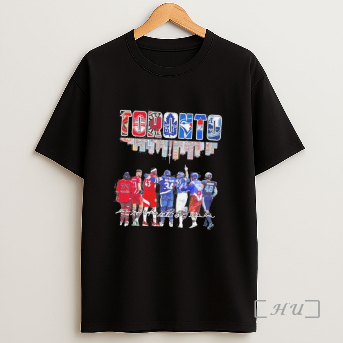 Officials Toronto Skyline Sports Teams All Players Sweatshirt Tee Shirt