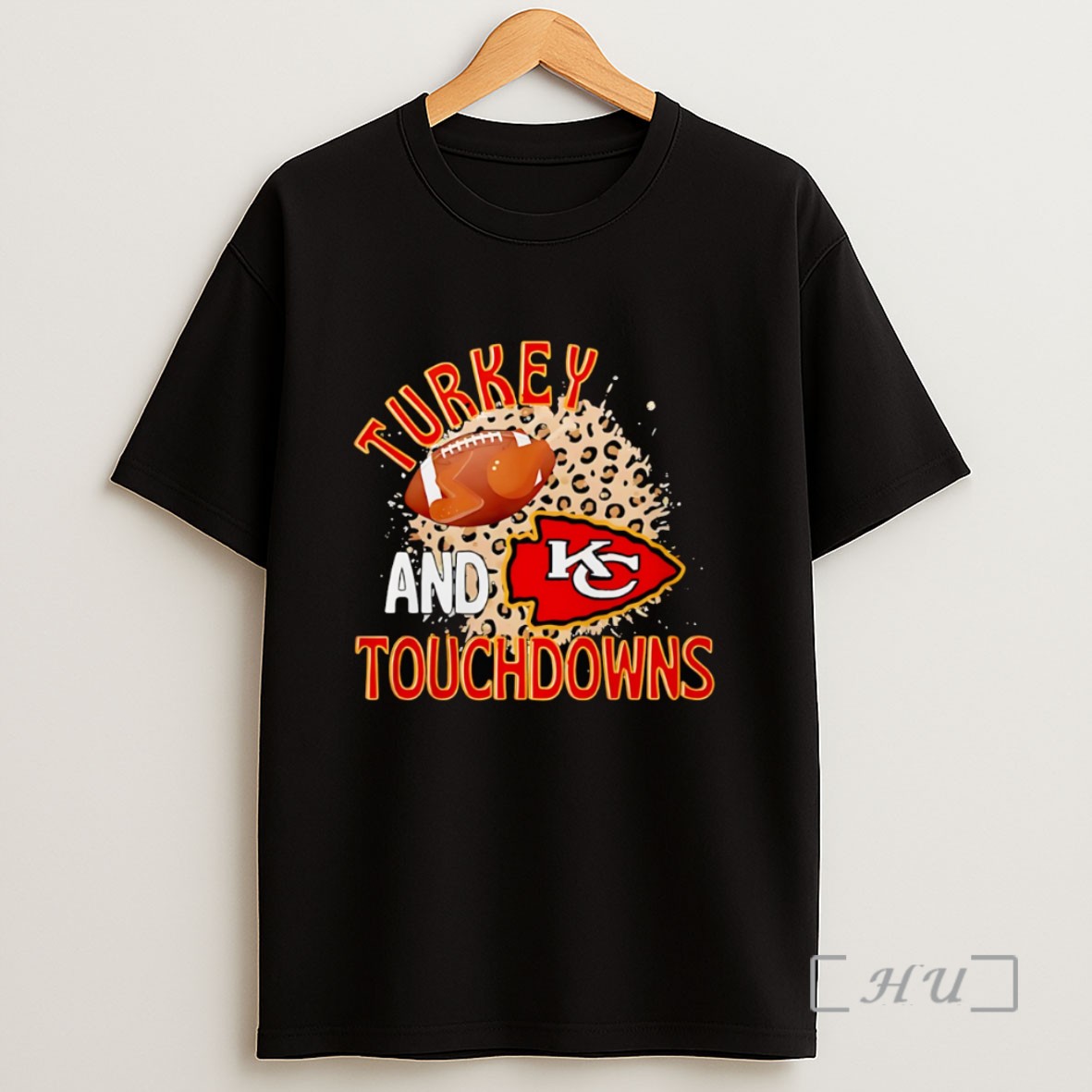 Officials Turkey And Touchdowns Kansas City Chiefs Sweatshirt Tee Shirt