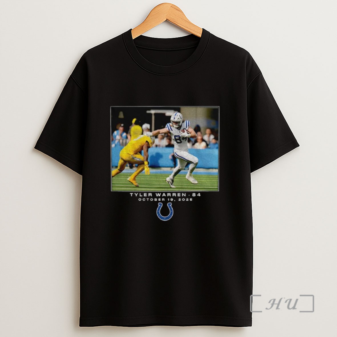 Officials Tyler Warren Indianapolis Colts Nfl Flash Features Week 7 October 19 2025 Sweatshirt Tee Shirt