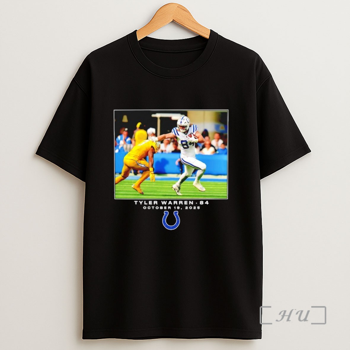 Officials Tyler Warren Indianapolis Colts Nfl Flash Features Week 7 Sweatshirt Tee Shirt