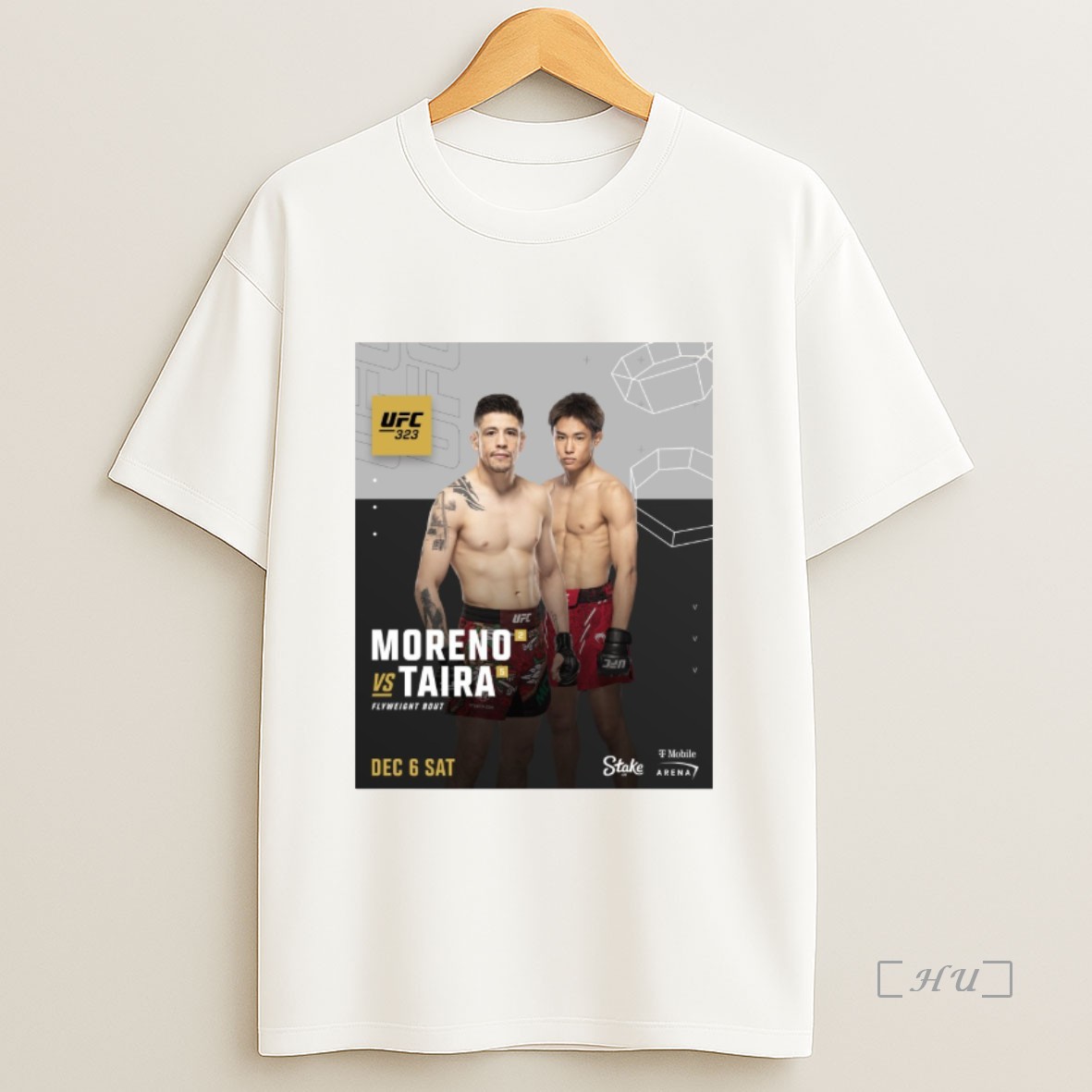 Officials Ufc 323 Moreno Vs Taira Flyweight Bout Saturday December 6 2025 Sweatshirt Tee Shirt