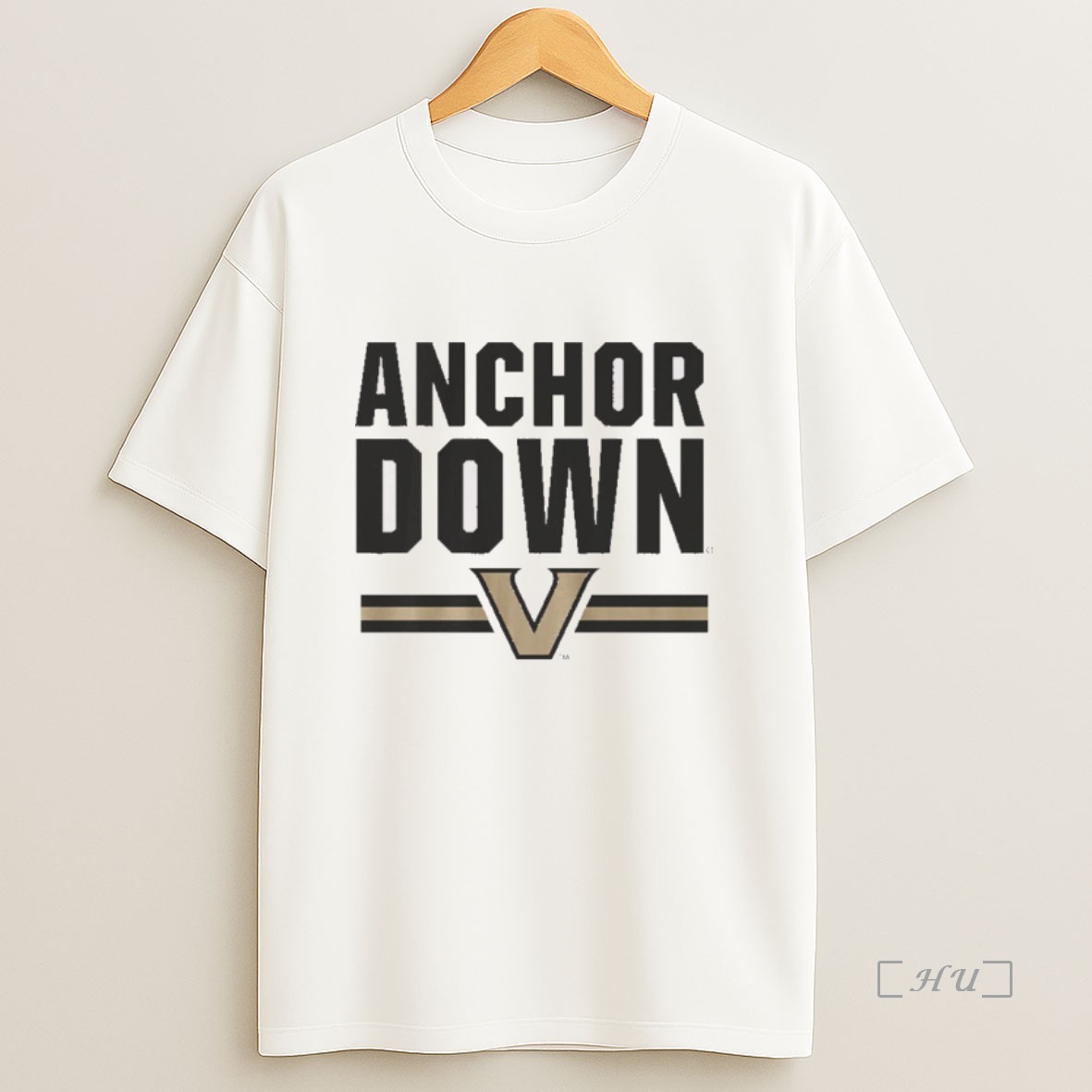 Officials Vanderbilt Commodores Anchor Down Ncaa Football 2025 Sweatshirt Tee Shirt
