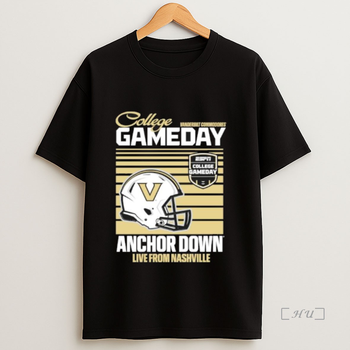 Officials Vanderbilt Commodores College Gameday 2025 Anchor Down Vintage Sweatshirt Tee Shirt