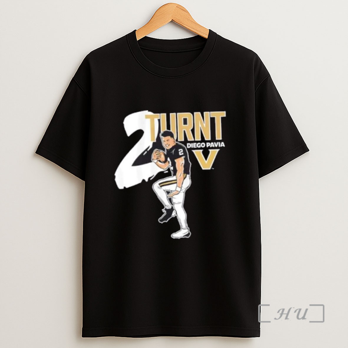 Officials Vanderbilt Commodores Football Diego Pavia 2 Turnt Sweatshirt Tee Shirt