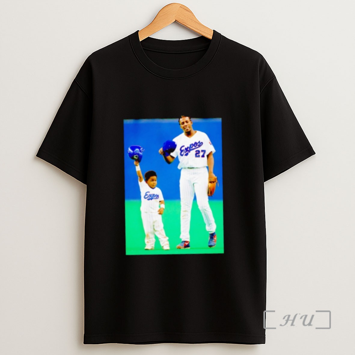 Officials Vladimir Guerrero Sr With His Son Vladimir Guerrero Jr Toronto Blue Jays Baseball Sweatshirt Tee Shirt