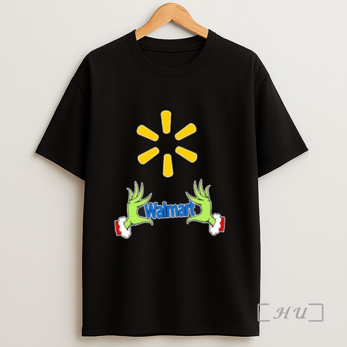 Officials Walmart X Grinch Hands Merry Christmas Sweatshirt Tee Shirt