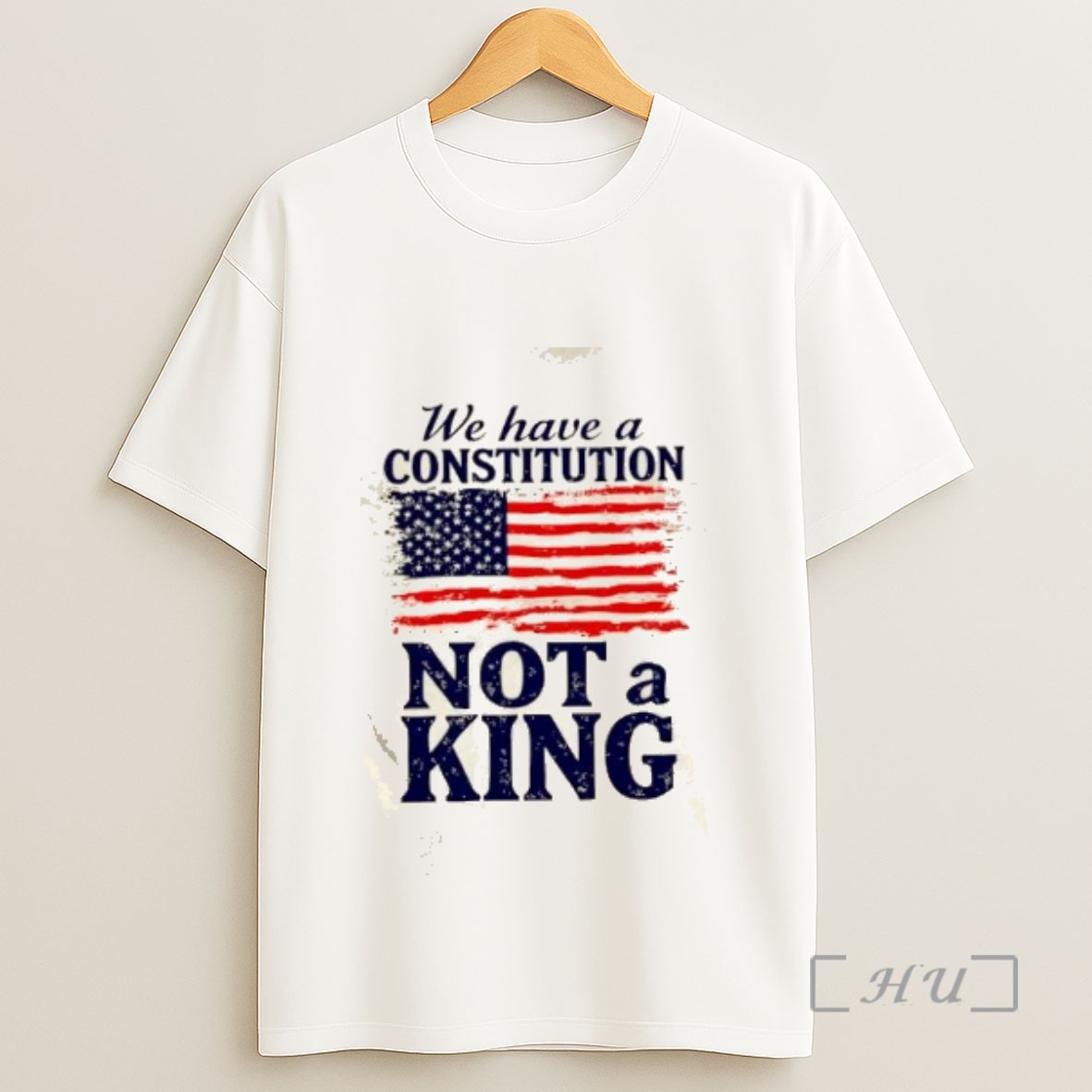 Officials We Have A Constitution Not A King American Flag Sweatshirt Tee Shirt