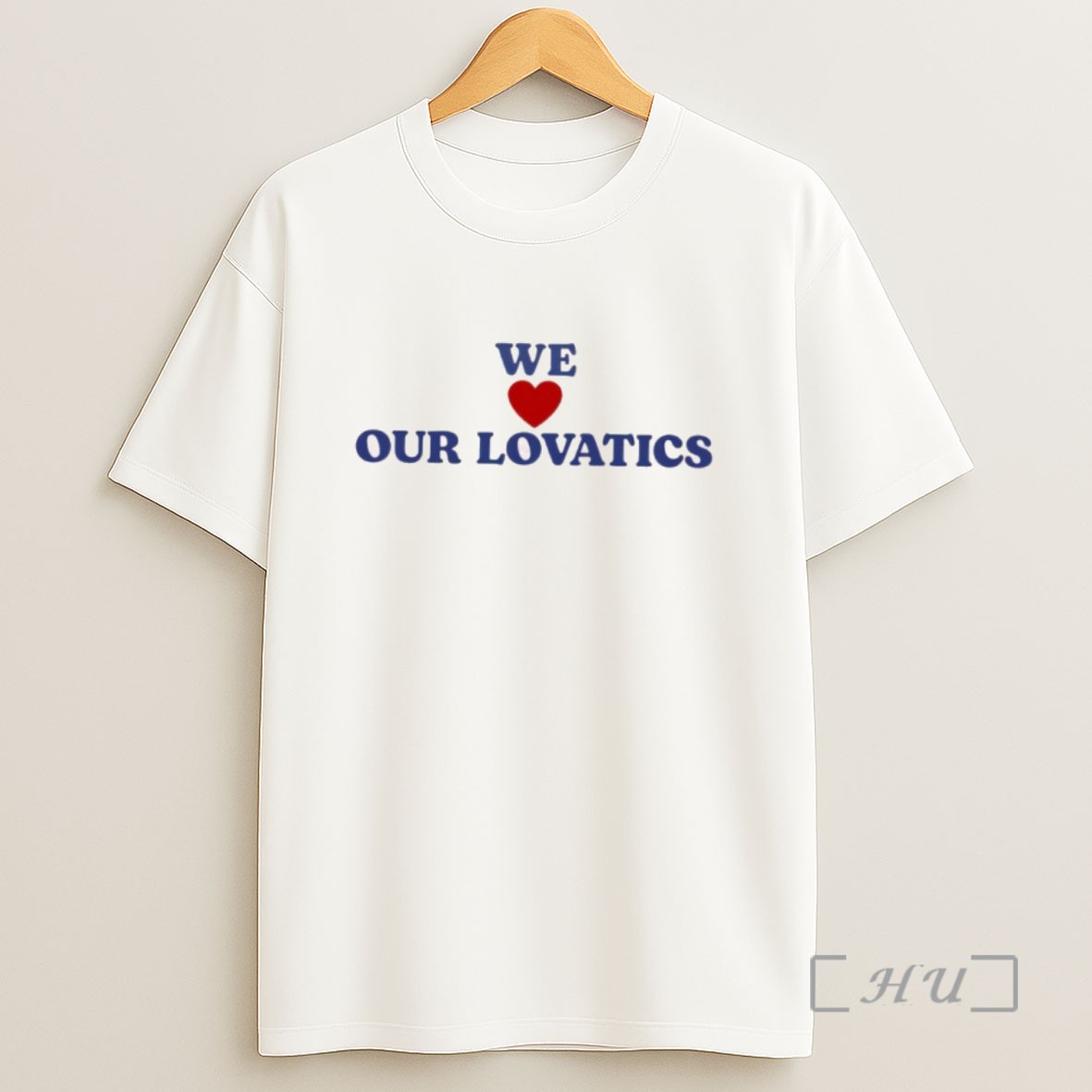 Officials We Love Our Lovatics Heart Sweatshirt Tee Shirt