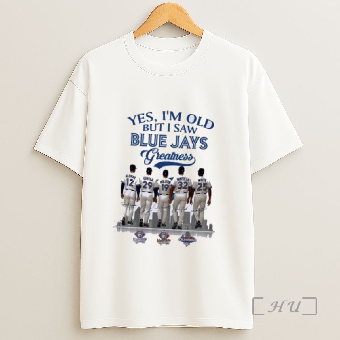 Officials Yes Im Old But I Saw Blue Jays Legends Greatness World Series Sweatshirt Tee Shirt