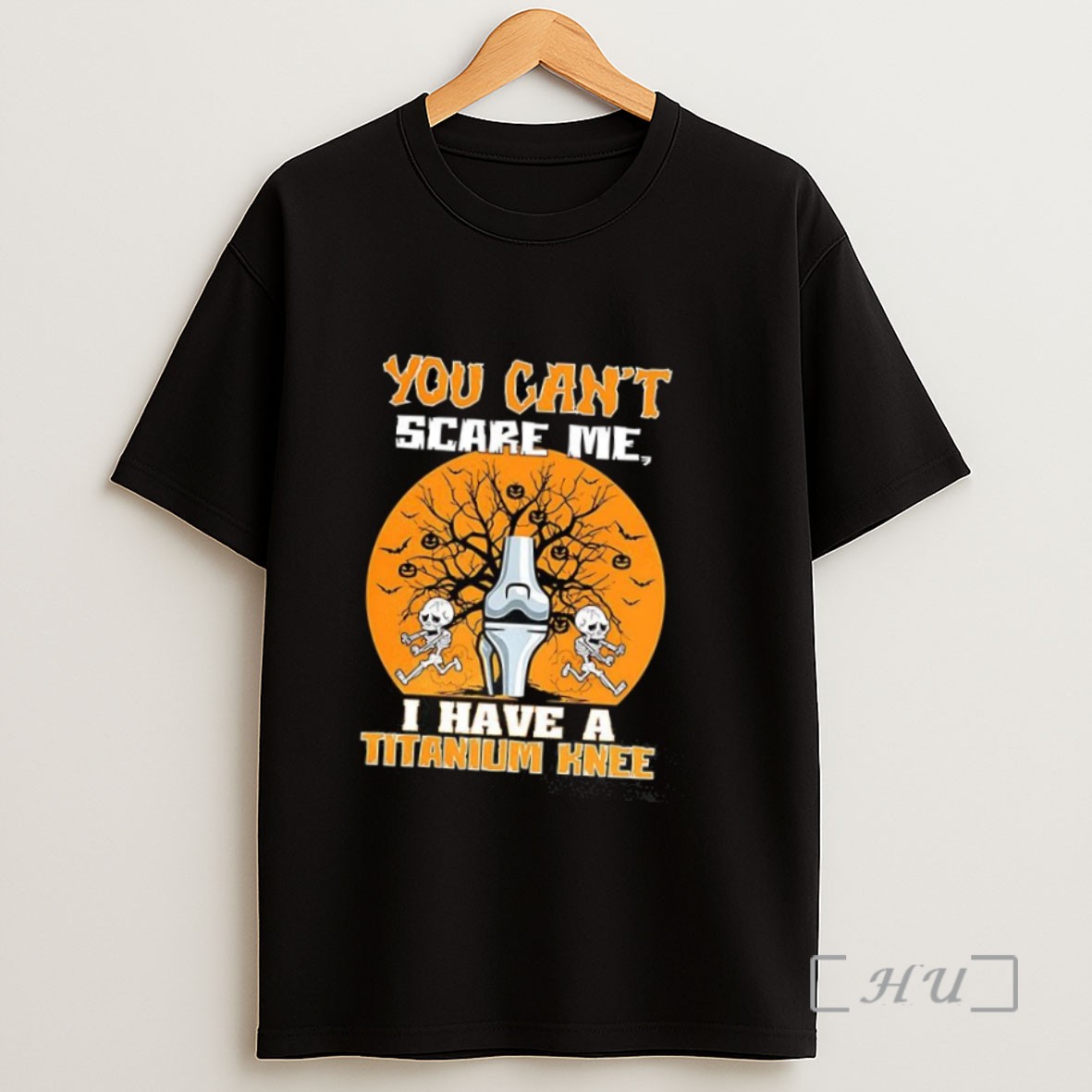 Officials You Cant Scare Me I Have A Titanium Knee Halloween Sweatshirt Tee Shirt