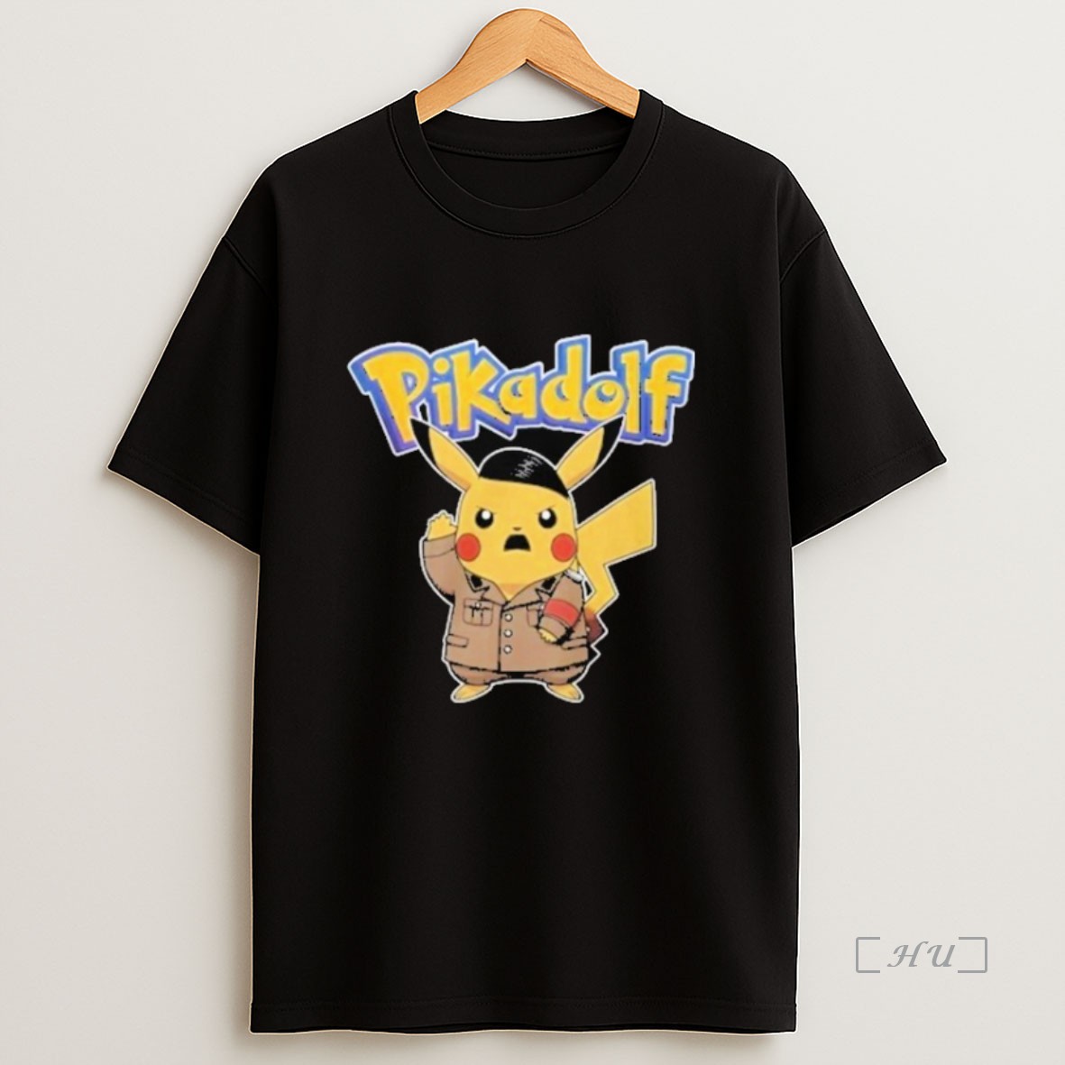 Officials Adolf Hitler X Pikachu Pokemon Pikadolf Sweatshirt Tee Shirt
