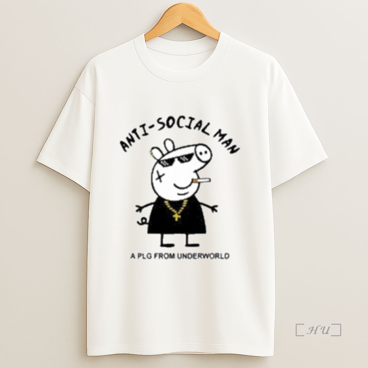 Officials Anti Social Man A Plg From Underworld Sweatshirt Tee Shirt