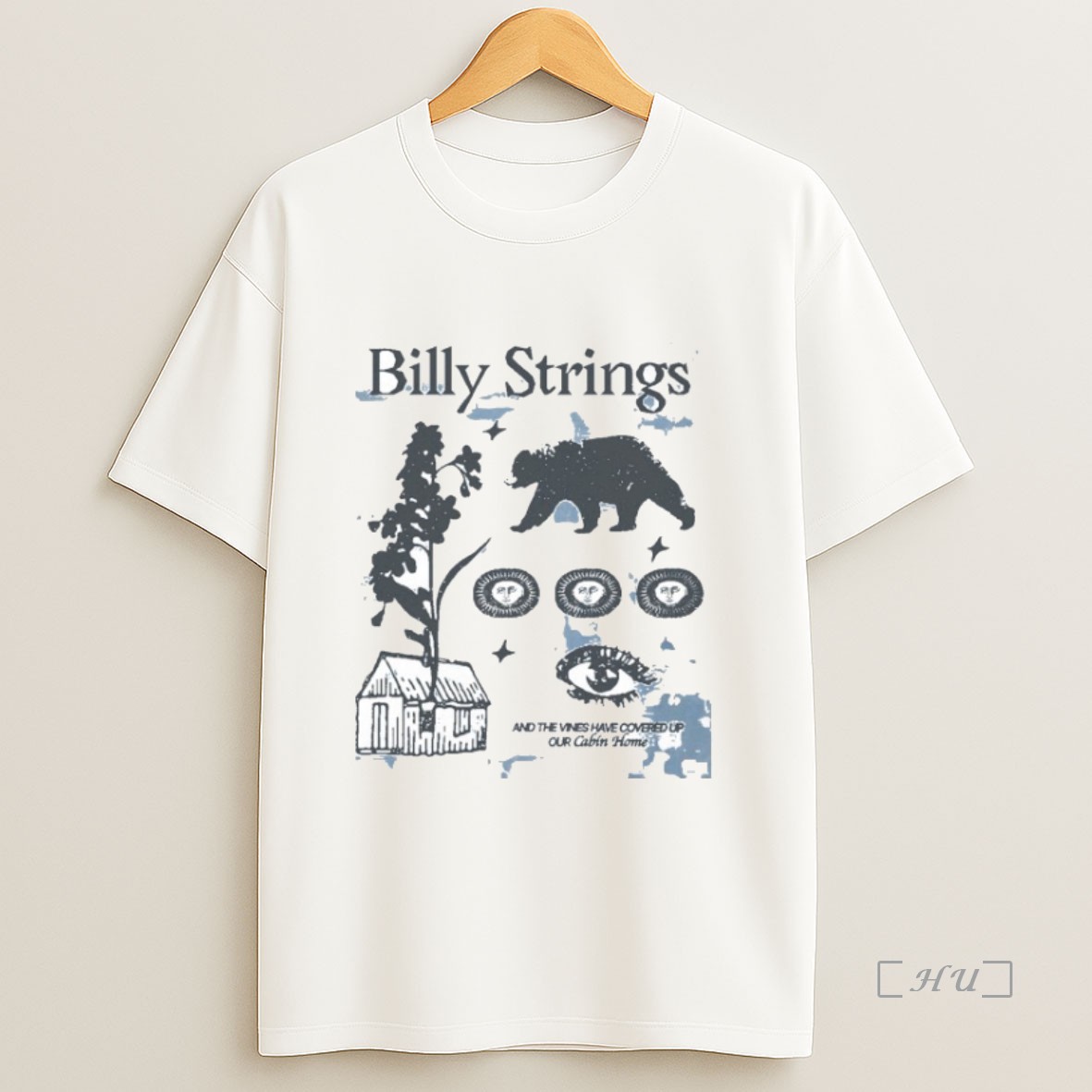 Officials Billy Strings And The Vines Have Covered Up Our Cabin Tie Dye Matteo Collina Sweatshirt Tee Shirt