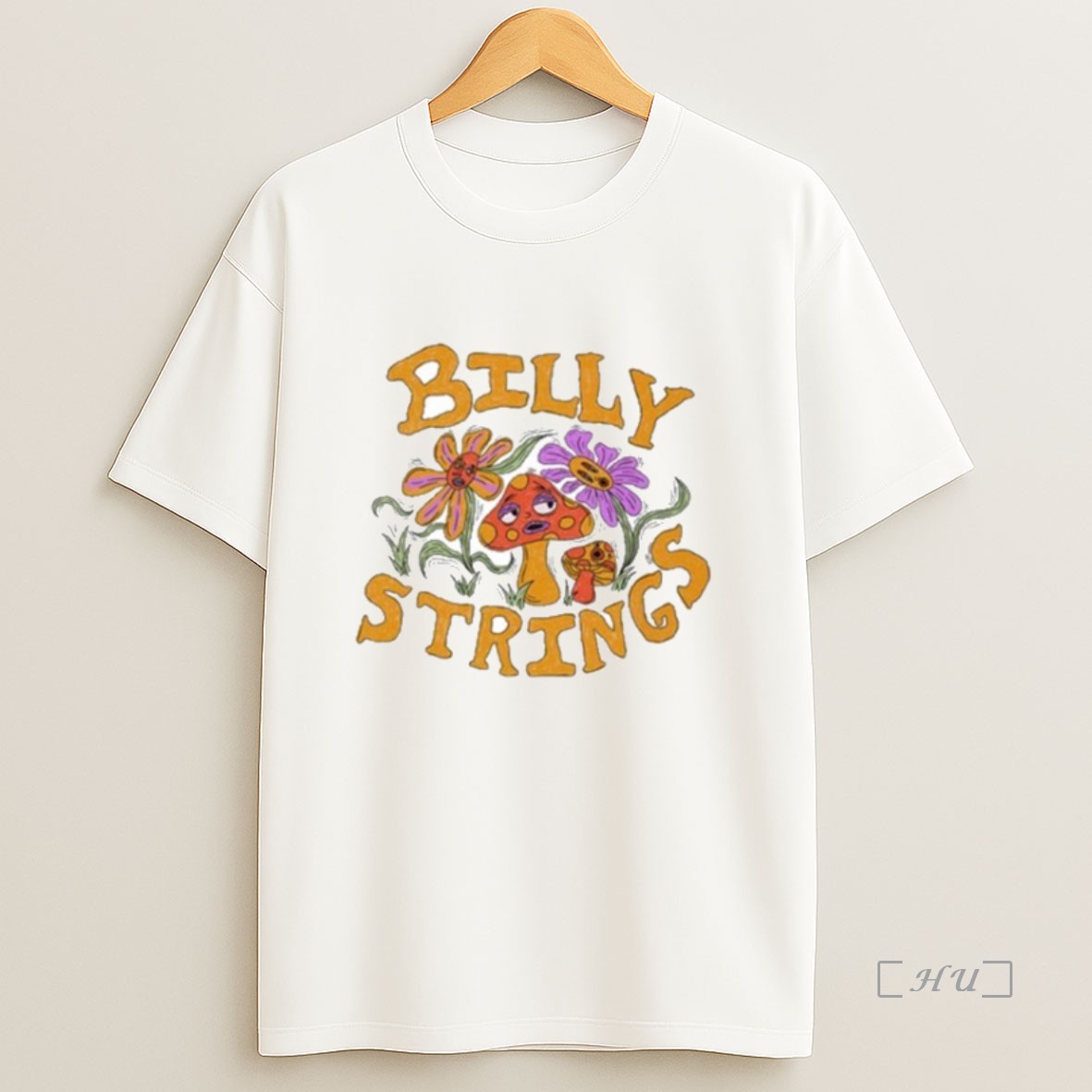 Officials Billy Strings Mushroom Tie Dye With Dates Benefiting Nbcf Sweatshirt Tee Shirt
