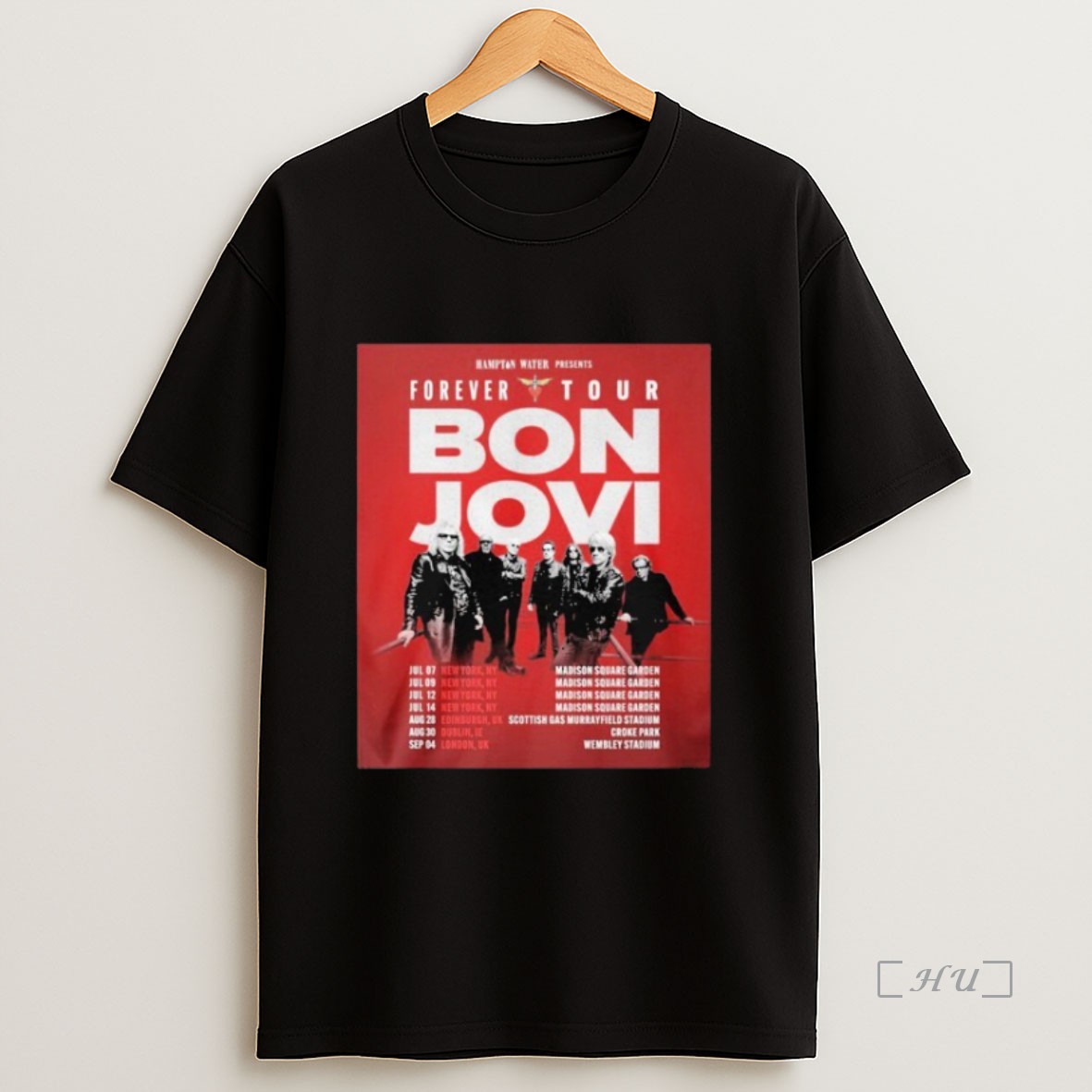 Officials Bon Jovi Forever Tour 2026 Sweatshirt Tee Shirt