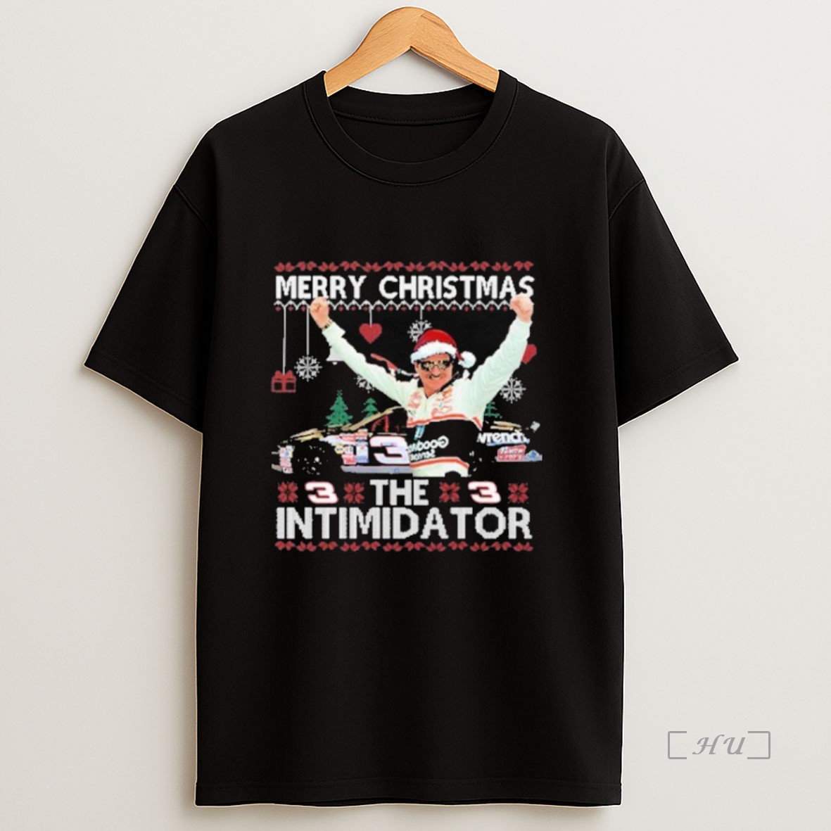 Officials Dale Earnhardt Merry Christmas The Intimidator Sweatshirt Tee Shirt