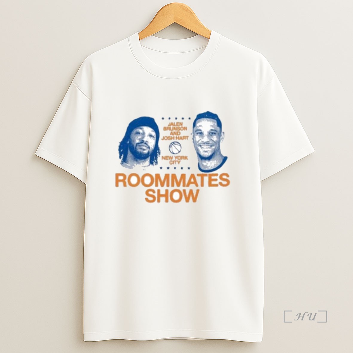 Officials Josh Hart And Jalen Brunson New York City Roommates Show Sweatshirt Tee Shirt
