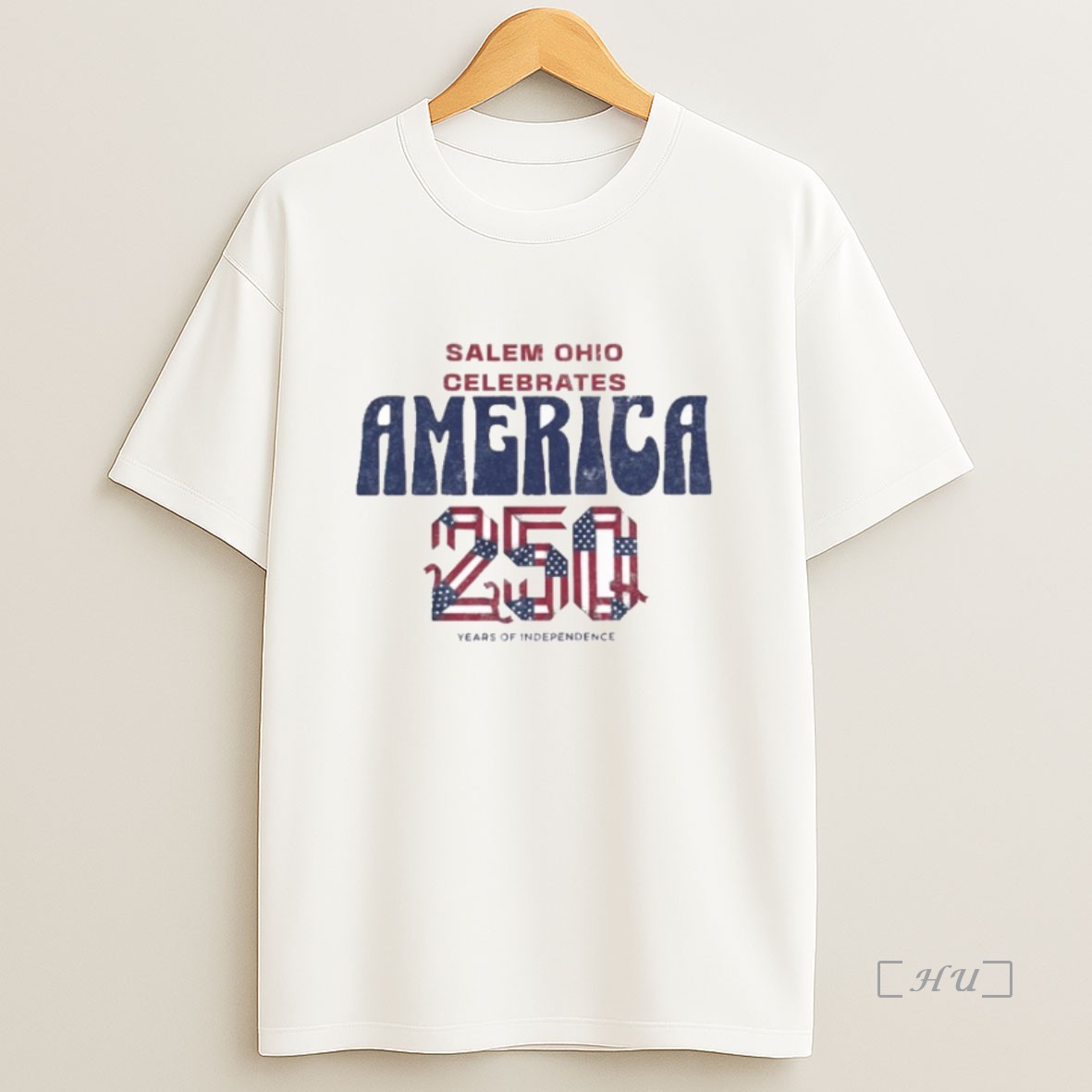Officials Salem Ohio Celebrates America 250 Years Of Independence Sweatshirt Tee Shirt